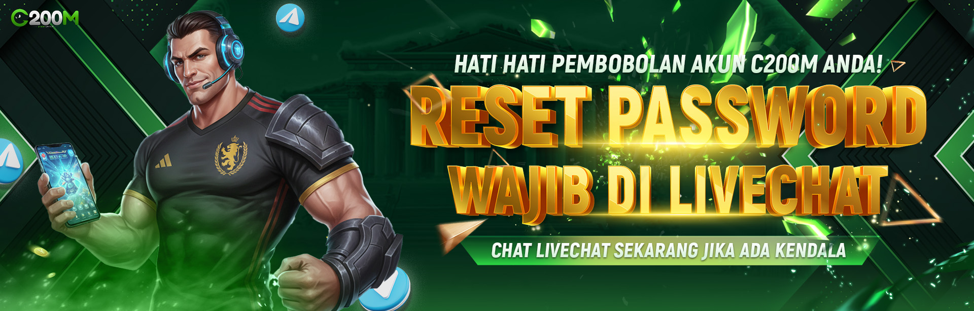HATI HATI PENIPUAN MENGATASNAMAKAN C200M