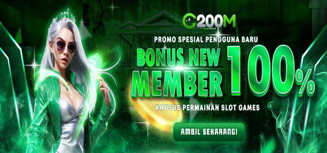 BONUS NEW MEMBER 100% (SLOT)