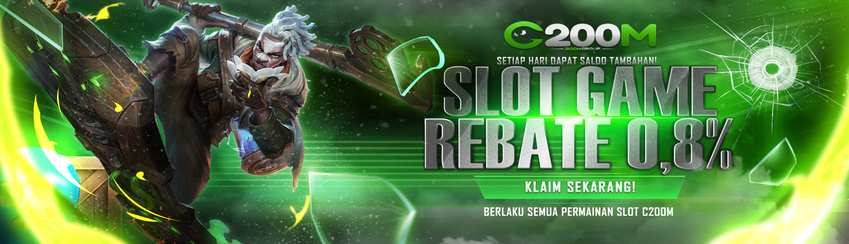 BONUS ROLLINGAN SLOT 0.8% SETIAP HARI