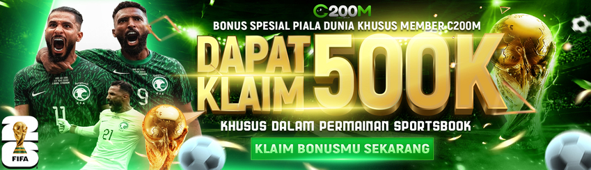 BONUS SPESIAL PIALA DUNIA 500K