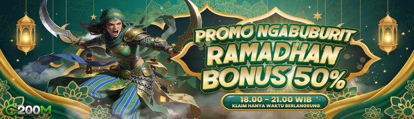 BONUS NGABUBURIT 50%