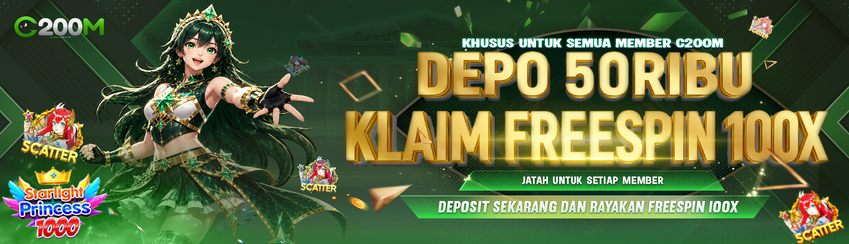 BONUS FREESPIN 100X C200M